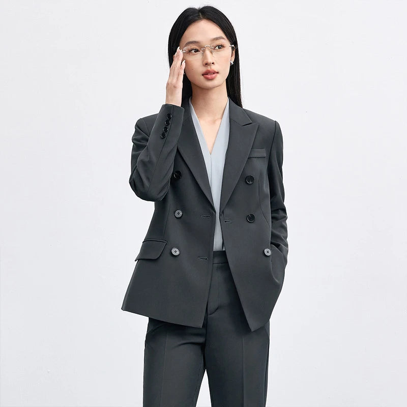 Double-Breasted Blazer