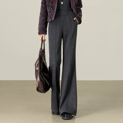 Seamed Flared Pants