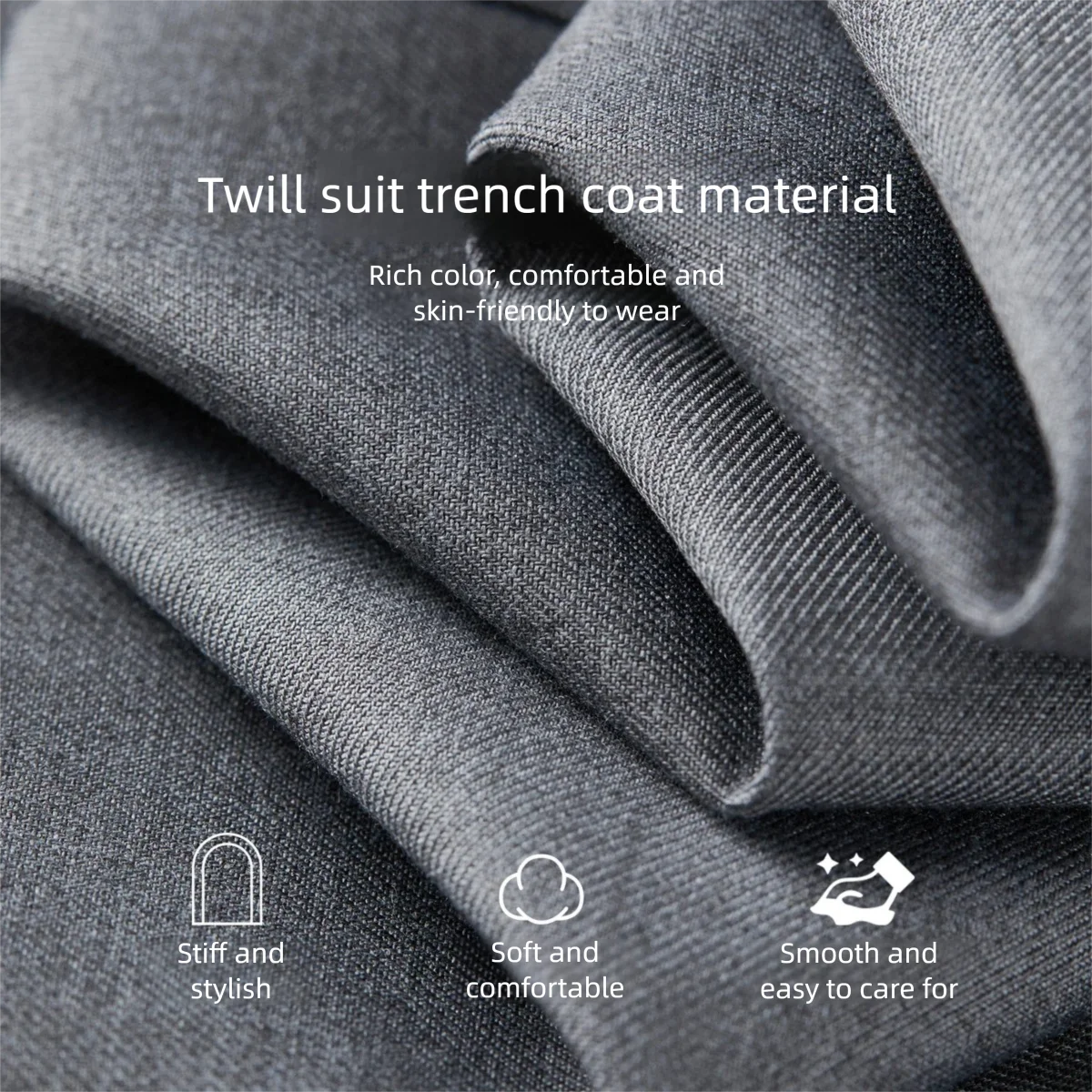 Double-Breasted Trench Coat