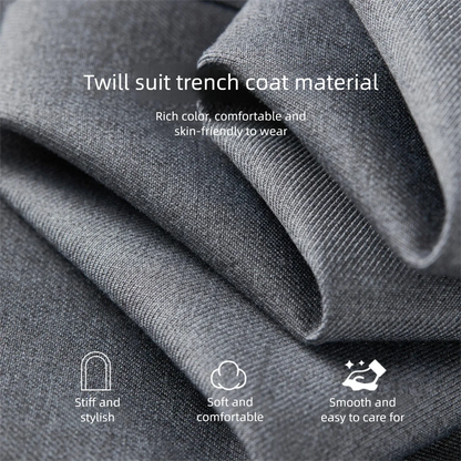 Double-Breasted Trench Coat