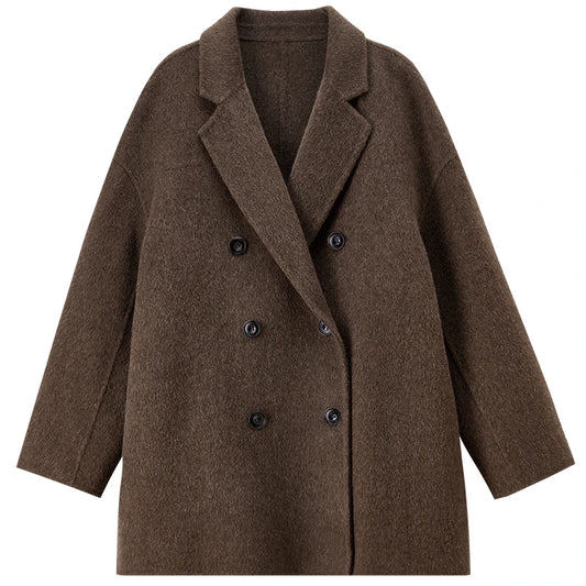 Double-Breasted Short Coat