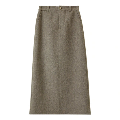 Straight Midi Skirt