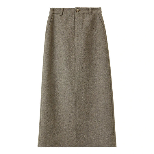 Straight Midi Skirt