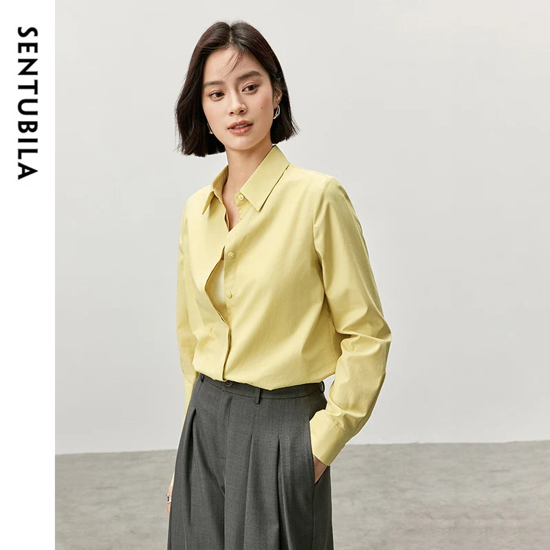 Collared Long-Sleeve Shirt