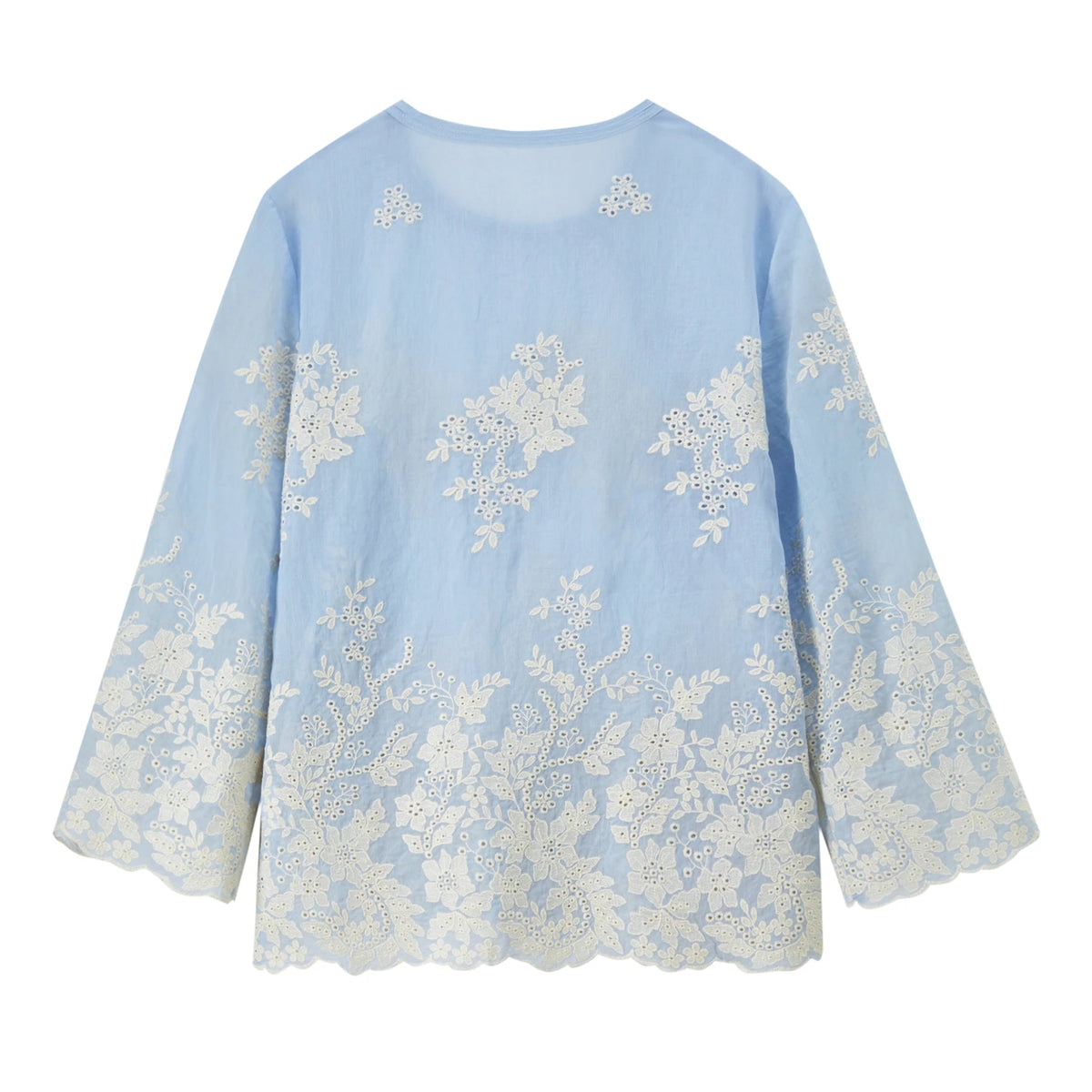 Floral Embroidered Blouse