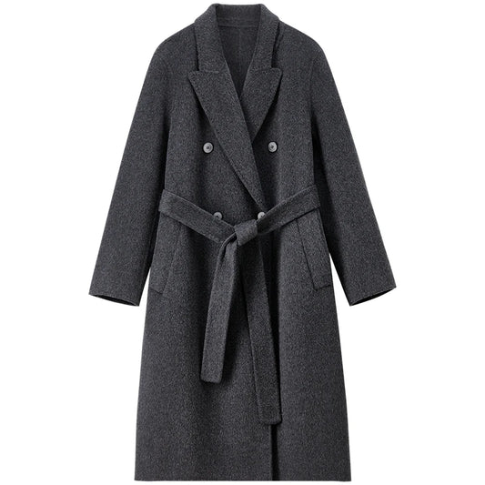 Double-Breasted Long Coat